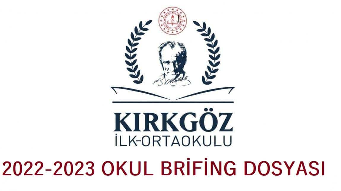 2022-2023 Yıl Okul Brifing Dosyası